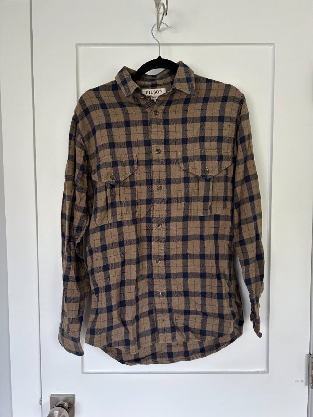Filson Alsaska Guide Shirt SZ XS - Brown